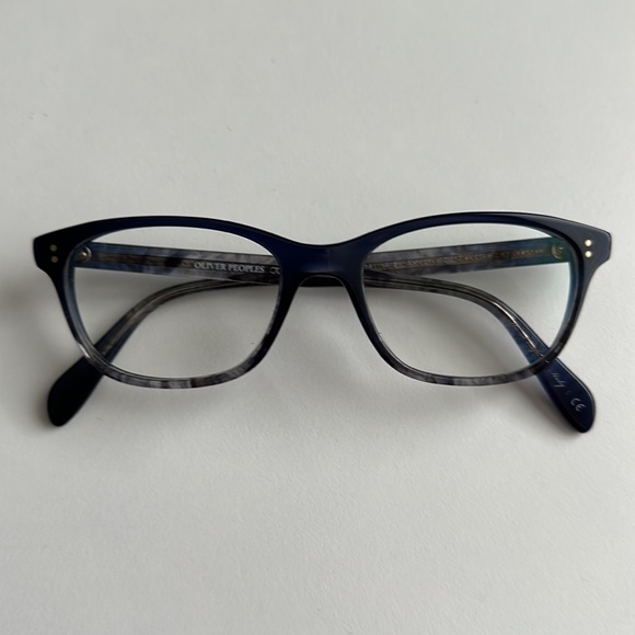 Oliver Peoples Ashton Glasses - Faded Sea (Blue to Gray) - Picture 3 of 6